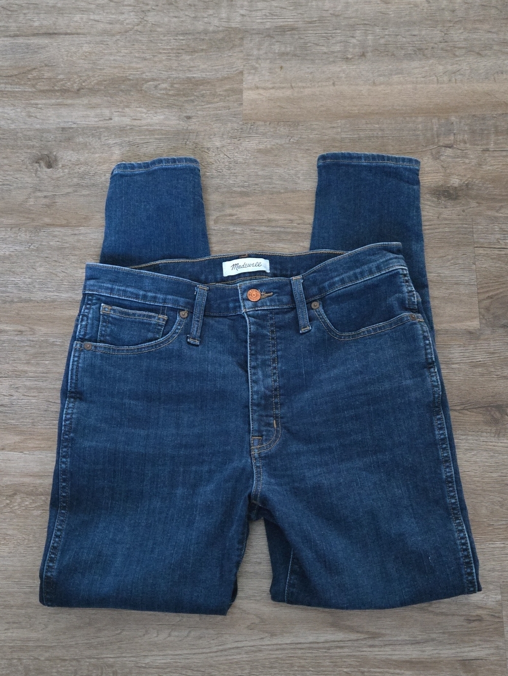 Madewell Indigo Straight-Leg Jeans